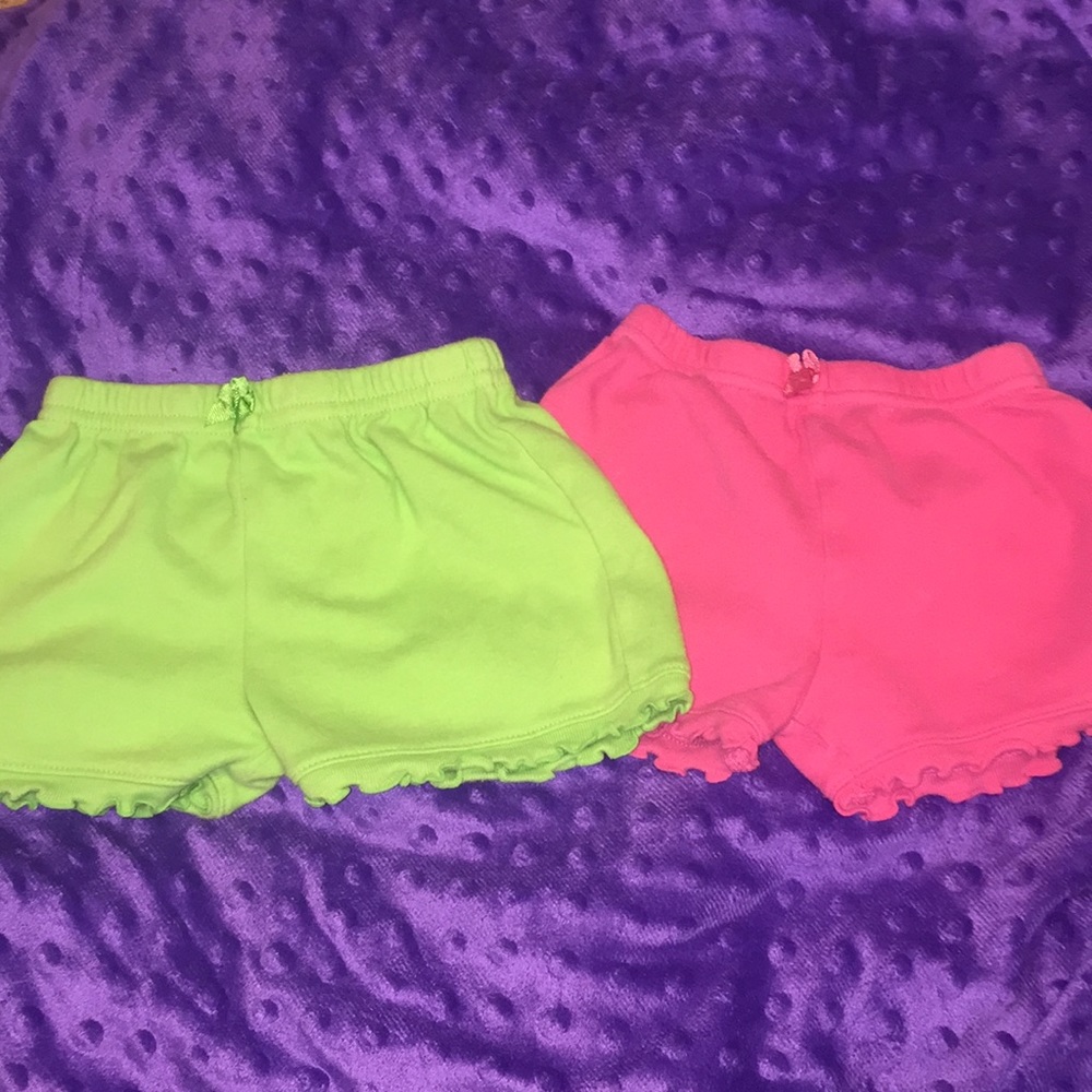 2 girls Circo shorts 6M!!